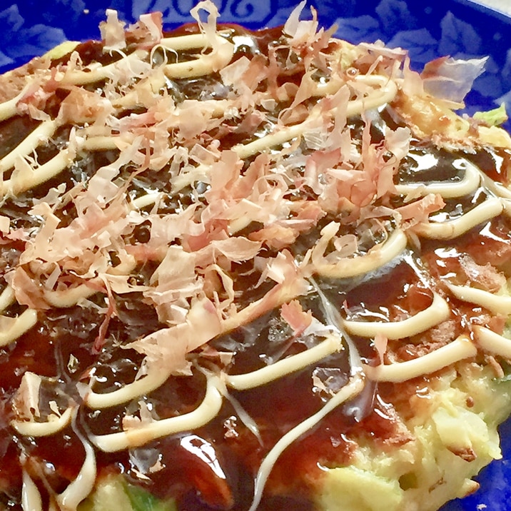 市販の粉も山芋も要らない ふっくら節約お好み焼き レシピ 作り方 By みさきらりんず 楽天レシピ